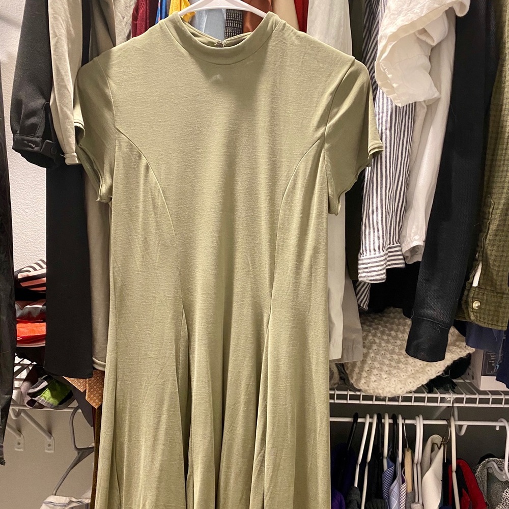 Urban outfitters open back skater dress